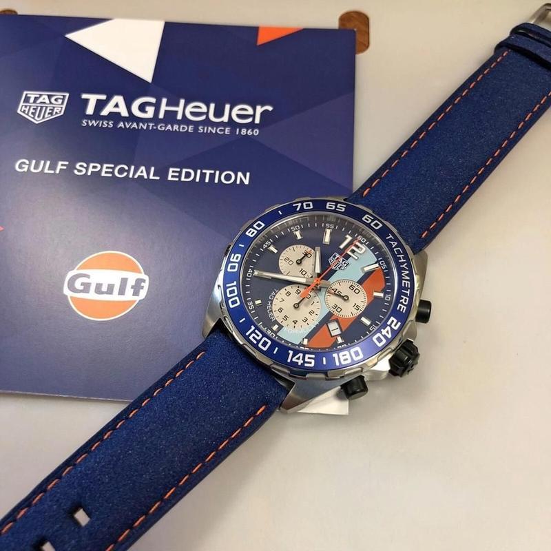 Relógio Tag Heuer Gulf Quartz Especial Caz101N. Fc8243